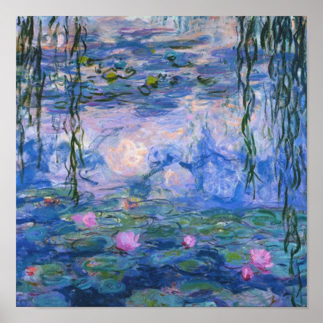 Claude Monet - Water Lilies, 1916 Poster (Front)