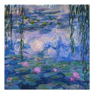 Claude Monet - Water Lilies, 1916 Poster