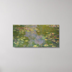 Claude Monet Water Lilies, 1919 Canvas Print