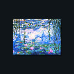 Claude Monet - Water Lilies, 1919 Canvas Print<br><div class="desc">Claude Monet's famous painting of Water Lilies, 1919.</div>