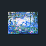 Claude Monet - Water Lilies, 1919 Canvas Print<br><div class="desc">Claude Monet's famous painting of Water Lilies, 1919.</div>