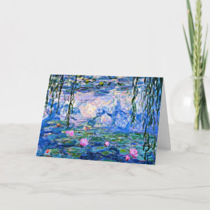 Claude Monet - Water Lilies, 1919, Card
