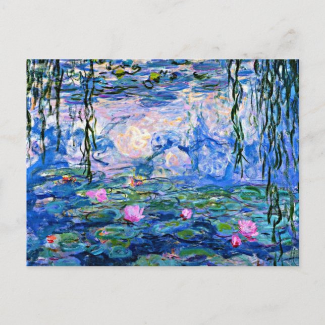 Claude Monet - Water Lilies, 1919, Carte (Devant)
