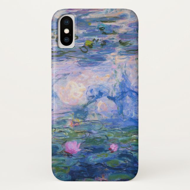 Claude Monet - Water Lilies 1919 Case-Mate iPhone Case (Back)