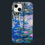 Claude Monet - Water Lilies, 1919, Case-Mate iPhone 14 Case<br><div class="desc">Famous painting of Water Lilies,  1919,  by Claude Monet</div>
