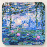 Claude Monet - Water Lilies, 1919, Coaster<br><div class="desc">Famous painting of Water Lilies,  1919,  by Claude Monet</div>