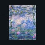 Claude Monet - Water Lilies 1919 Fleece Blanket<br><div class="desc">Claude Monet - Water Lilies 1919. Famous art painting.</div>