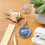 Claude Monet - Water Lilies, 1919, Keychain<br><div class="desc">Water Lilies,  1919,  famous painting by Claude Monet.</div>