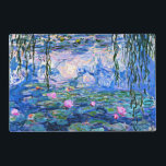 Claude Monet - Water Lilies, 1919, Laminated Place Mat<br><div class="desc">Claude Monet famous painting,  Water Lilies,  1919</div>