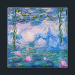 Claude Monet - Water Lilies 1919 Magnet<br><div class="desc">Claude Monet - Water Lilies 1919. Famous art painting.</div>
