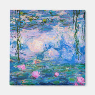 Claude Monet - Water Lilies 1919 Magnet