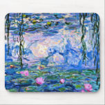 Claude Monet - Water Lilies, 1919, Mouse Pad<br><div class="desc">Famous painting of Water Lilies,  1919,  by Claude Monet</div>