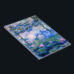Claude Monet - Water Lilies, 1919, Notebook<br><div class="desc">Famous painting of Water Lilies, 1919, by Claude Monet</div>