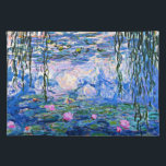 Claude Monet - Water Lilies, 1919, Placemat<br><div class="desc">Famous painting of Water Lilies,  1919,  by Claude Monet</div>