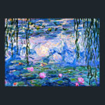 Claude Monet - Water Lilies, 1919 Poster<br><div class="desc">Monet painting of Water Lilies, 1919, poster.</div>
