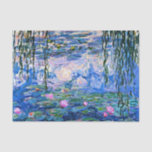 Claude Monet - Water Lilies, 1919, Tissue Paper<br><div class="desc">Famous painting of Water Lilies, 1919. by Claude Monet.</div>