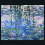 Claude Monet - Water Lilies, 1919, Wrapping Paper<br><div class="desc">Famous painting by Claude Monet, Water Lilies, 1919.</div>