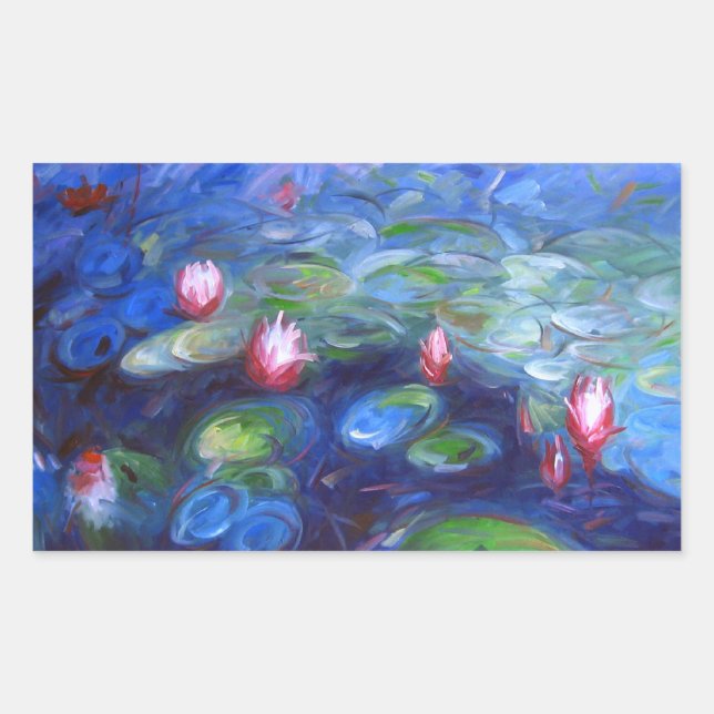 Claude Monet: Water Lilies 2 Sticker (Front)