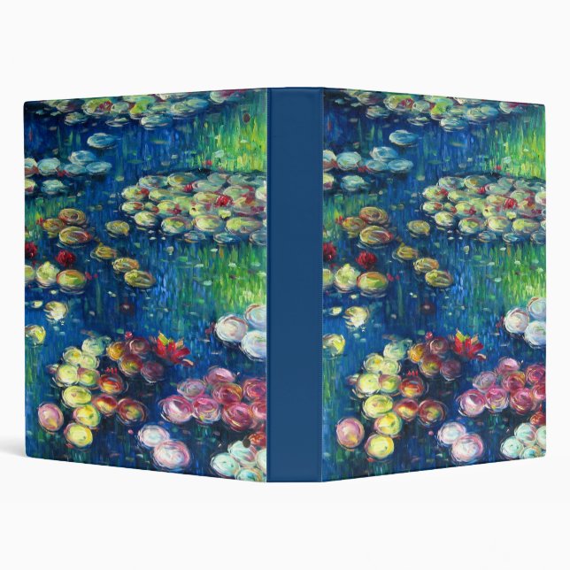 Claude Monet: Water Lilies 3 Binder (Background)