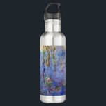 Claude Monet - Water Lilies 710 Ml Water Bottle<br><div class="desc">Water Lilies / Nympheas by Claude Monet in 1916-1919</div>