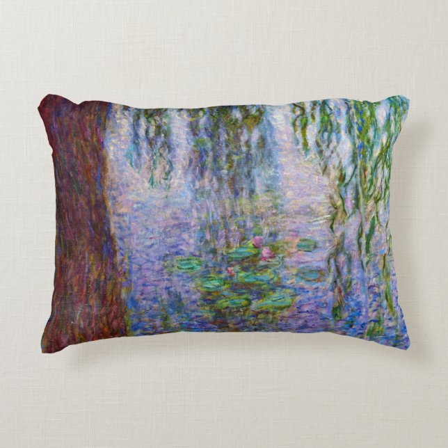 Claude Monet - Water Lilies Accent Pillow (Front)