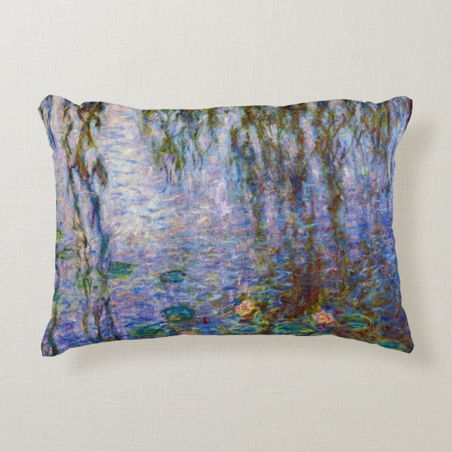 Claude Monet - Water Lilies Accent Pillow (Front)
