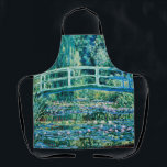 Claude Monet - Water Lilies And Japanese Bridge Apron<br><div class="desc">Claude Monet - Water Lilies And Japanese Bridge (1899)</div>