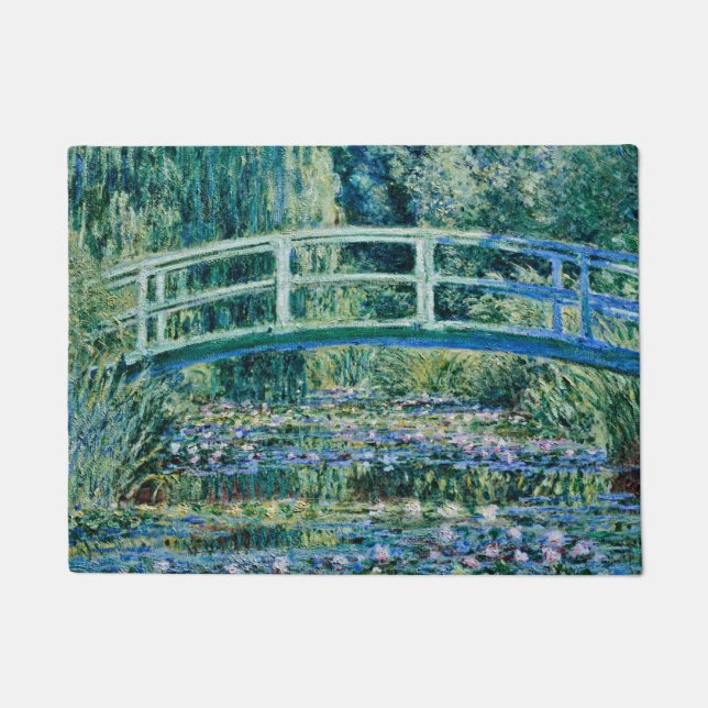 Claude Monet - Water Lilies And Japanese Bridge Doormat (Front)