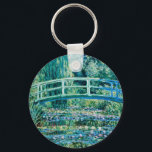 Claude Monet - Water Lilies And Japanese Bridge Keychain<br><div class="desc">Claude Monet - Water Lilies And Japanese Bridge (1899)</div>