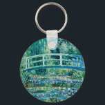Claude Monet - Water Lilies And Japanese Bridge Keychain<br><div class="desc">Claude Monet - Water Lilies And Japanese Bridge (1899)</div>