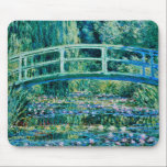 Claude Monet - Water Lilies And Japanese Bridge Mouse Pad<br><div class="desc">Claude Monet - Water Lilies And Japanese Bridge</div>