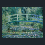 Claude Monet - Water Lilies and Japanese Bridge Photo Print<br><div class="desc">Water Lilies and Japanese Bridge by Claude Monet, 1899. Claude Monet was a founder of French Impressionist painting, and the most consistent and prolific practitioner of the movement's philosophy of expressing one's perceptions before nature, especially as applied to plein-air landscape painting. The term "Impressionism" is derived from the title of...</div>