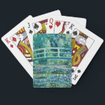 Claude Monet - Water Lilies And Japanese Bridge Playing Cards<br><div class="desc">Claude Monet - Water Lilies And Japanese Bridge (1899)</div>