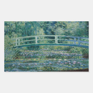 Claude Monet - Water Lilies and Japanese Bridge Sticker