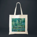 Claude Monet - Water Lilies And Japanese Bridge Tote Bag<br><div class="desc">Claude Monet - Water Lilies And Japanese Bridge (1899)</div>