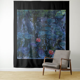 Claude Monet, Water Lilies and Reflections Tapestry