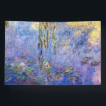 Claude Monet - Water Lilies Banner<br><div class="desc">Water Lilies / Nympheas by Claude Monet in 1916-1919</div>