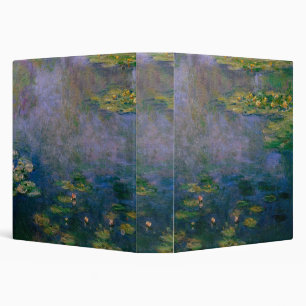 Claude Monet - Water Lilies Binder