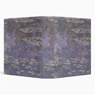 Claude Monet - Water Lilies Binder