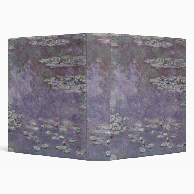 Claude Monet - Water Lilies Binder (Background)