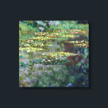 Claude Monet Water Lilies Canvas Print<br><div class="desc">Claude Monet Water Lilies</div>