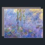 Claude Monet - Water Lilies Car Magnet<br><div class="desc">Water Lilies / Nympheas by Claude Monet in 1916-1919</div>