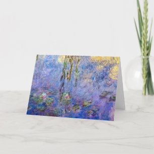 Claude Monet - Water Lilies Card