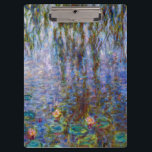 Claude Monet - Water Lilies Clipboard<br><div class="desc">Water Lilies / Nympheas by Claude Monet in 1916-1919</div>