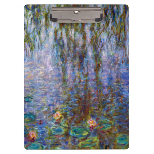 Claude Monet - Water Lilies Clipboard