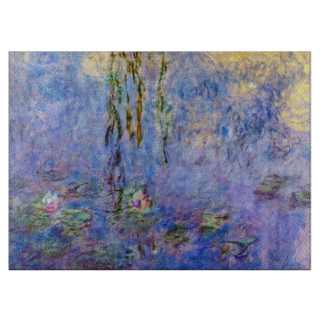 Claude Monet - Water Lilies Cutting Board (Front)