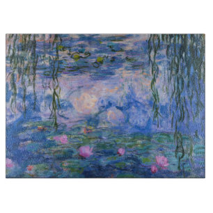 Claude Monet - Water Lilies Cutting Board