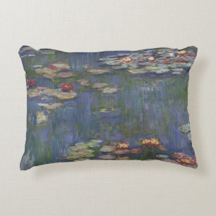 Claude Monet - Water Lilies Decorative Pillow