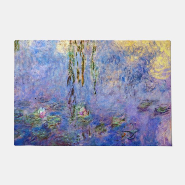 Claude Monet - Water Lilies Doormat (Front)
