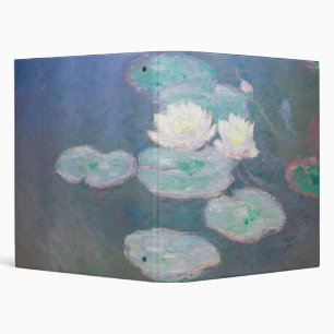 Claude Monet - Water Lilies, Evening Effect Binder